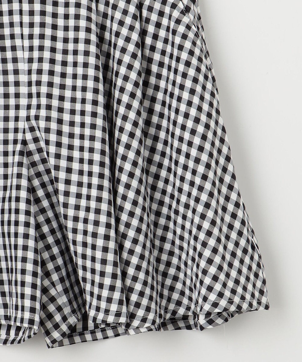 組曲 KIDS 【150-160㎝】フレアーギンガム ショートパンツ 
