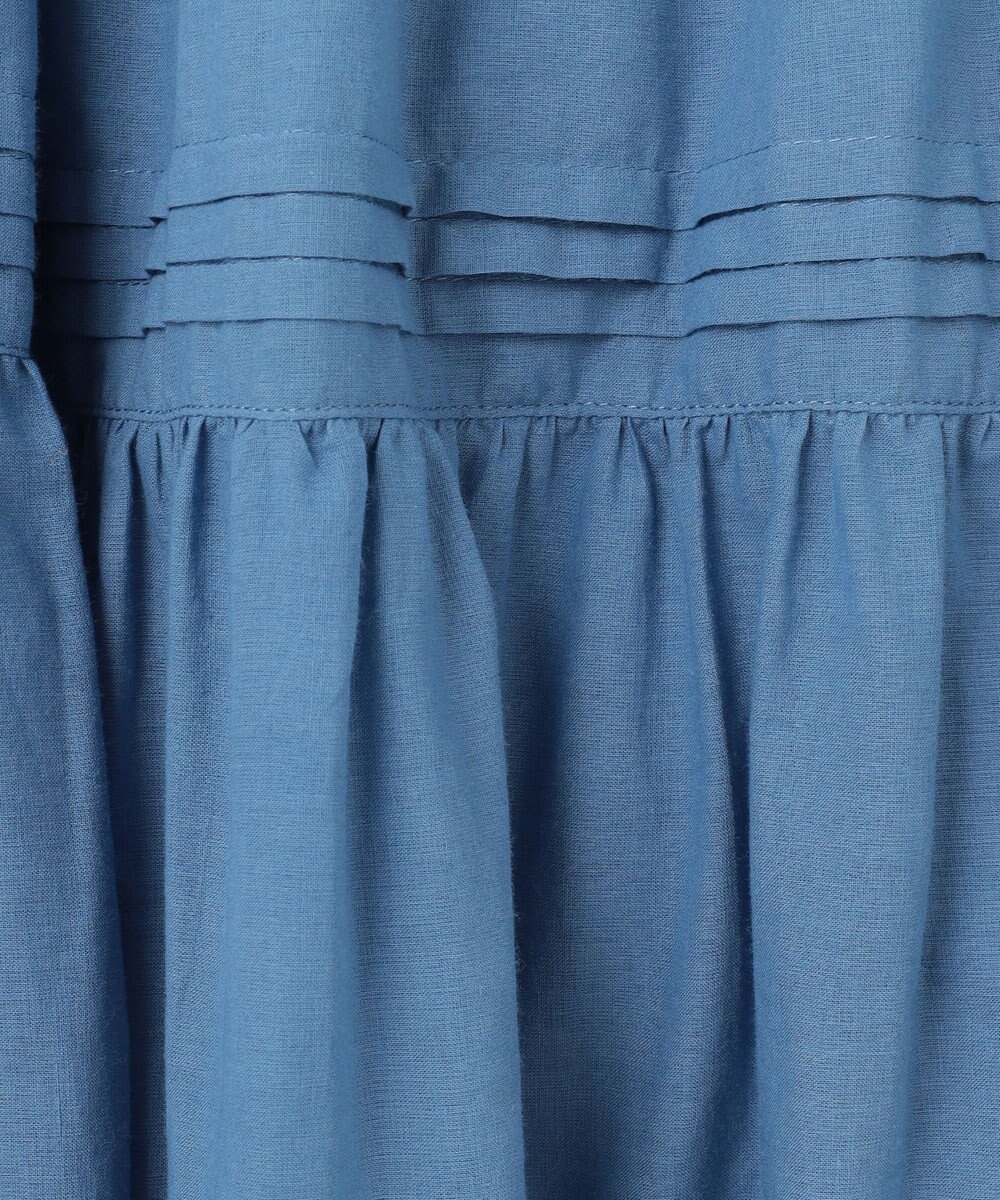 Feroux 【洗える】刺繍ティアード スカート 