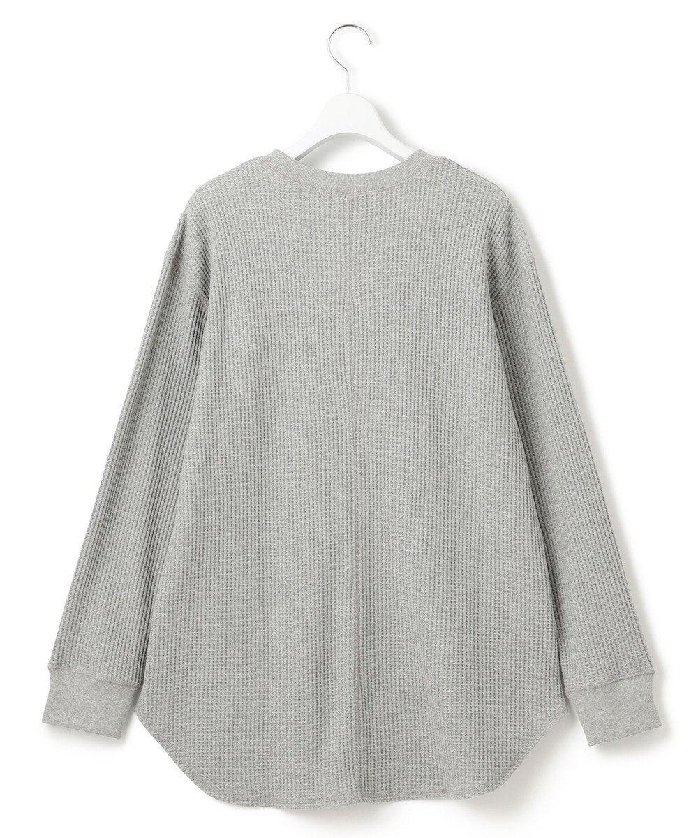 J.PRESS YORK STREET 【WOMEN】サーマルラウンドヘム ロングスリーブTシャツ 