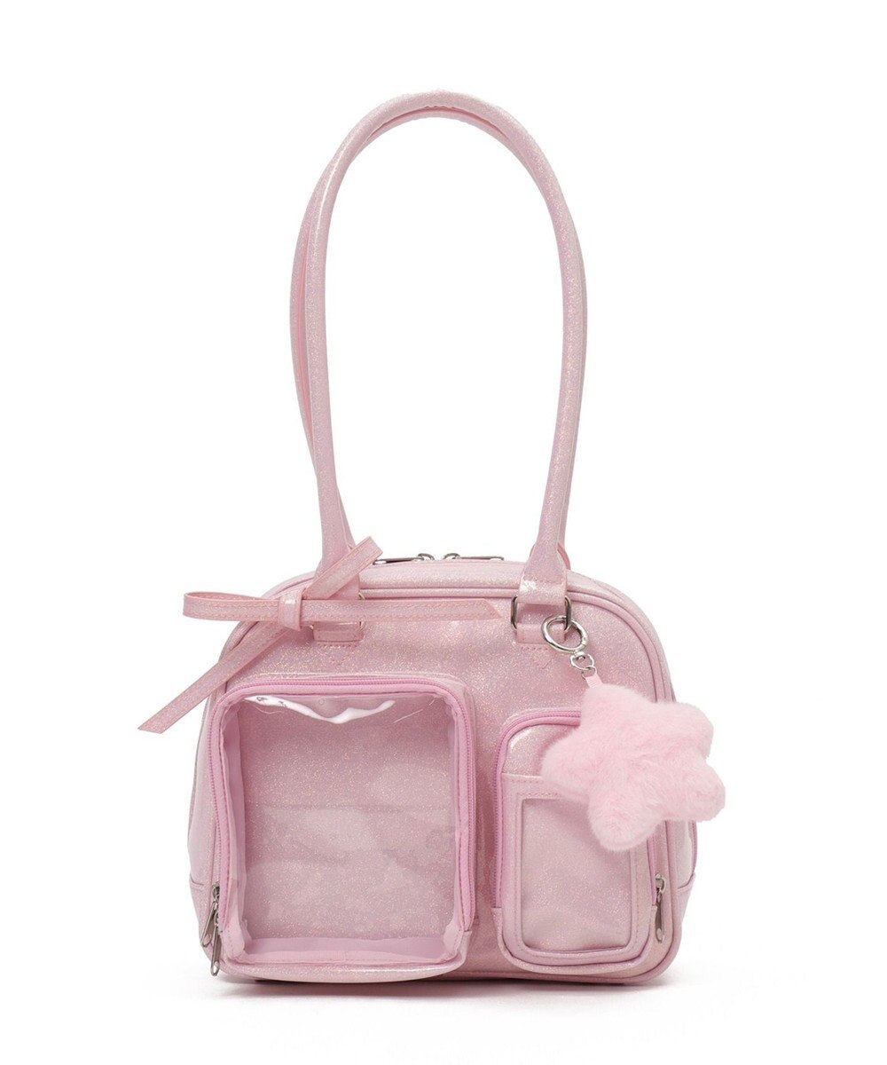 WEGO 【痛バ＆推し活】きらふわティンクルぬい痛ボストンバッグ 