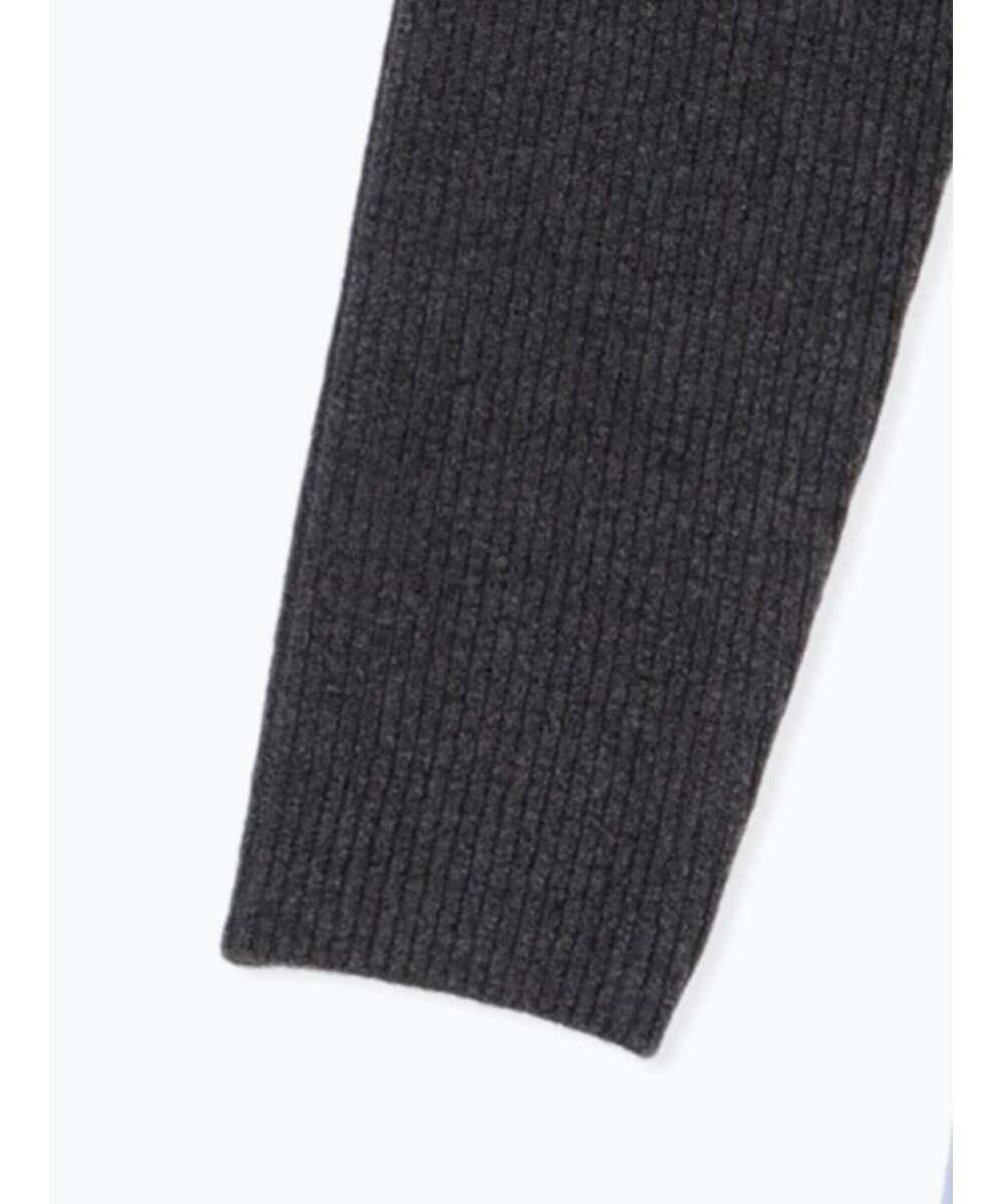 Te chichi 【宮本茉由着用】リブニットドッキングアシメワンピース 