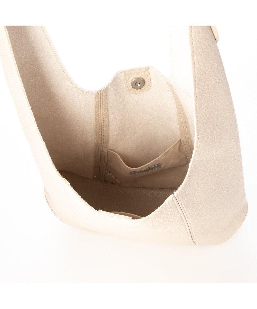 UNBILLION カシュカシュ cachecache / 厚手合皮ホーボーバッグ 