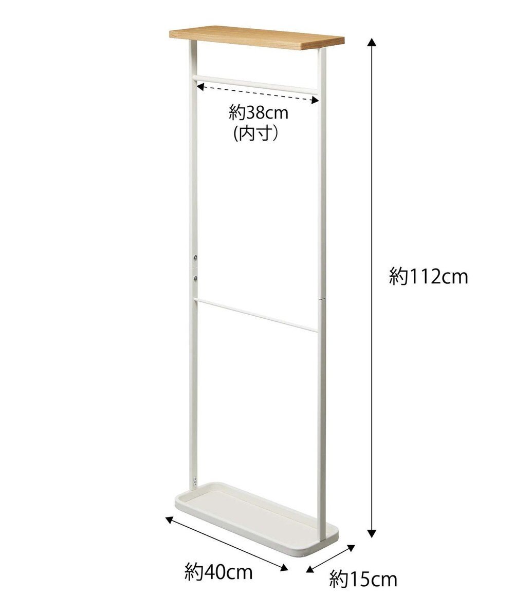 tower 天板付き引っ掛け傘立て タワー  ホワイト 