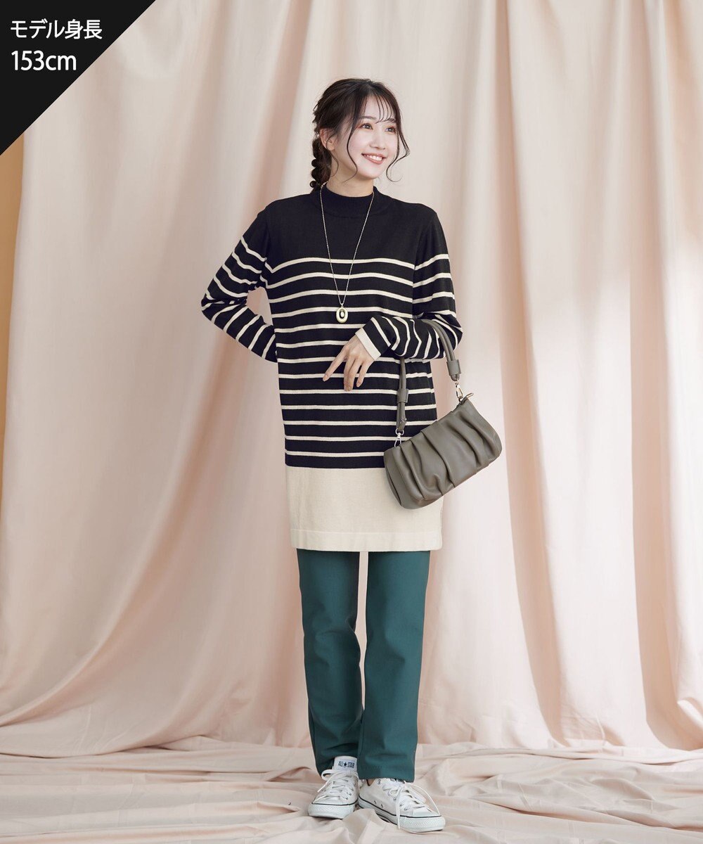 Tiaclasse 【安田美沙子さん着用・新色追加・日本製】すふれ起毛ストレートパンツ 