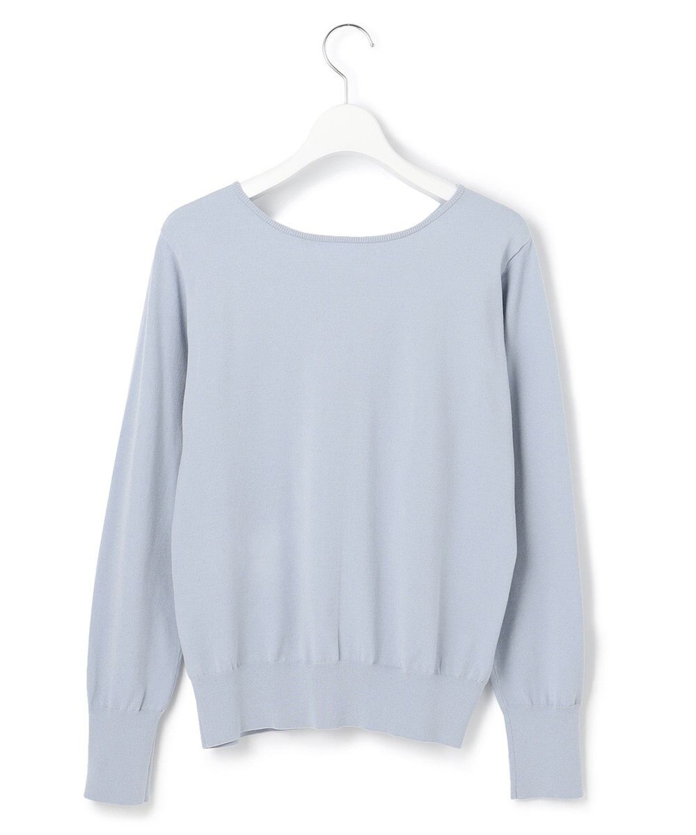 23区 【前後着用可能】ヴィスコースストレッチ カーディガン 