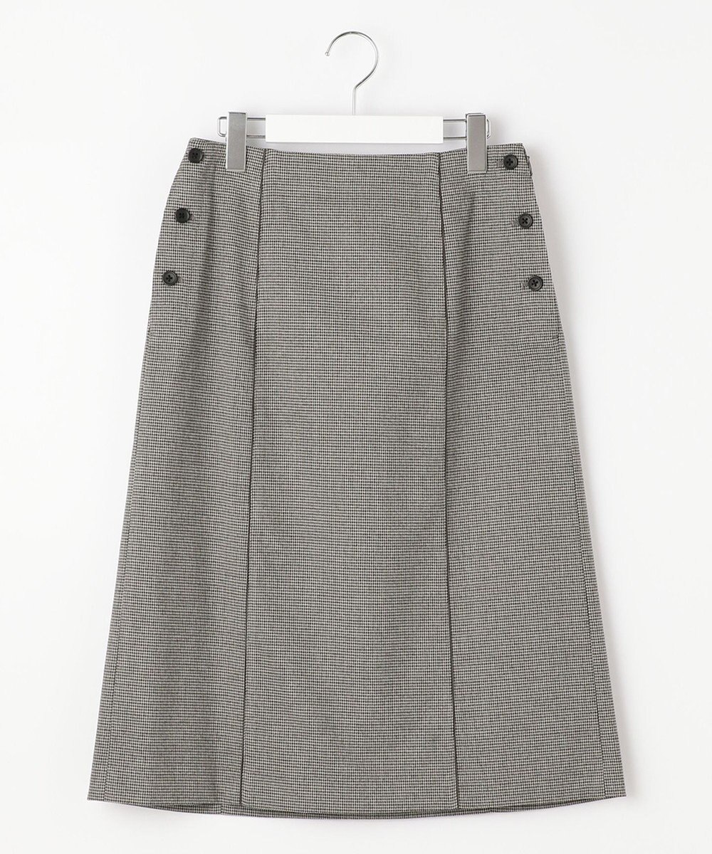 J.PRESS LADIES L 【洗える】Mixツイードチェック スカート 