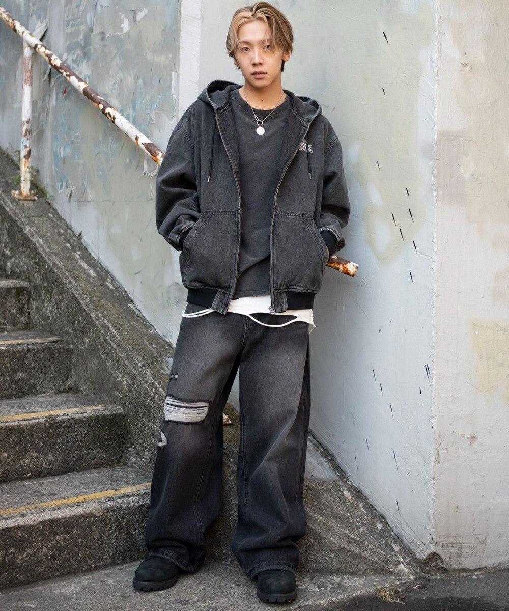 WEGO ワーカーズフードブルゾン 