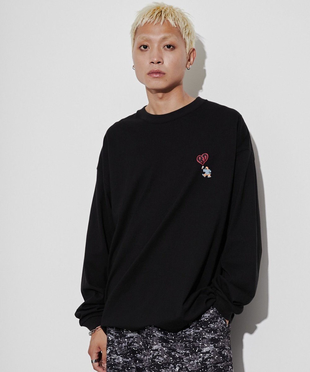 WEGO 【ユニセックス着用ITEM】別注ベンデイビスプランプロゴT（LS） 