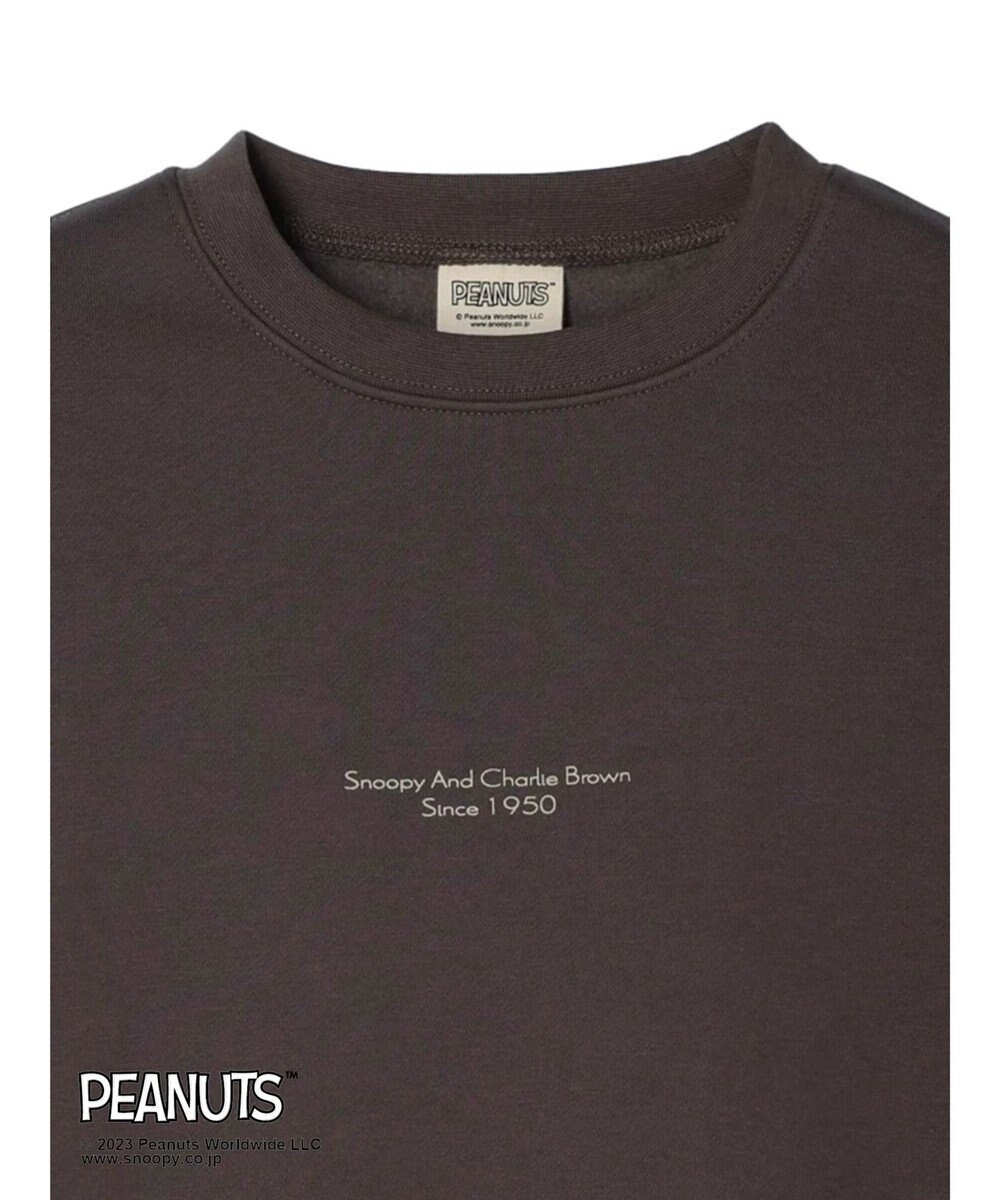 CRAFT STANDARD BOUTIQUE ＰＥＡＮＵＴＳ裏起毛スウェットクルー 