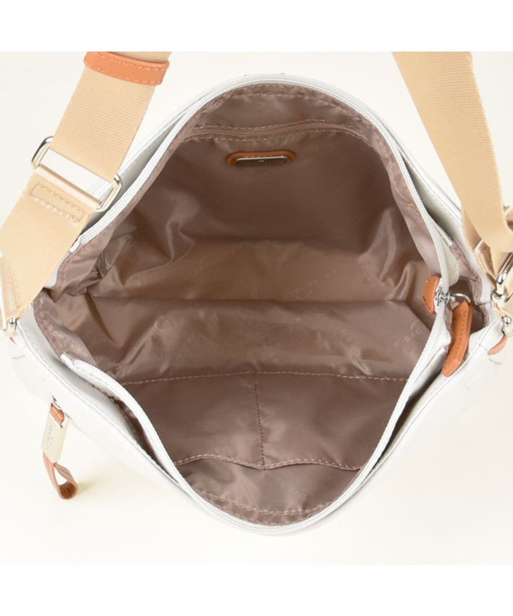 LA BAGAGERIE コーティングキャンバス ショルダーバッグ 