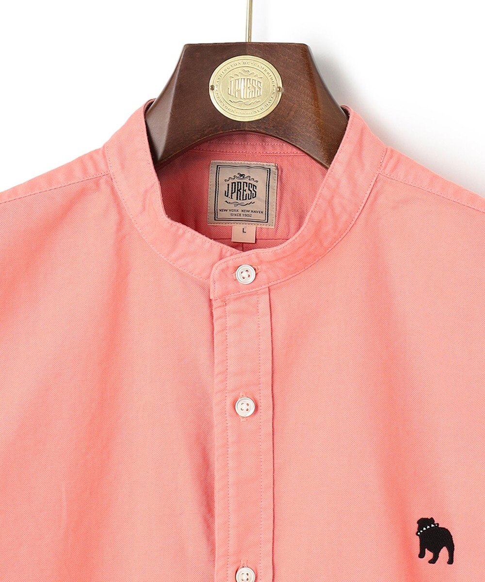 J.PRESS MEN バックブルバンドカラーシャツ 