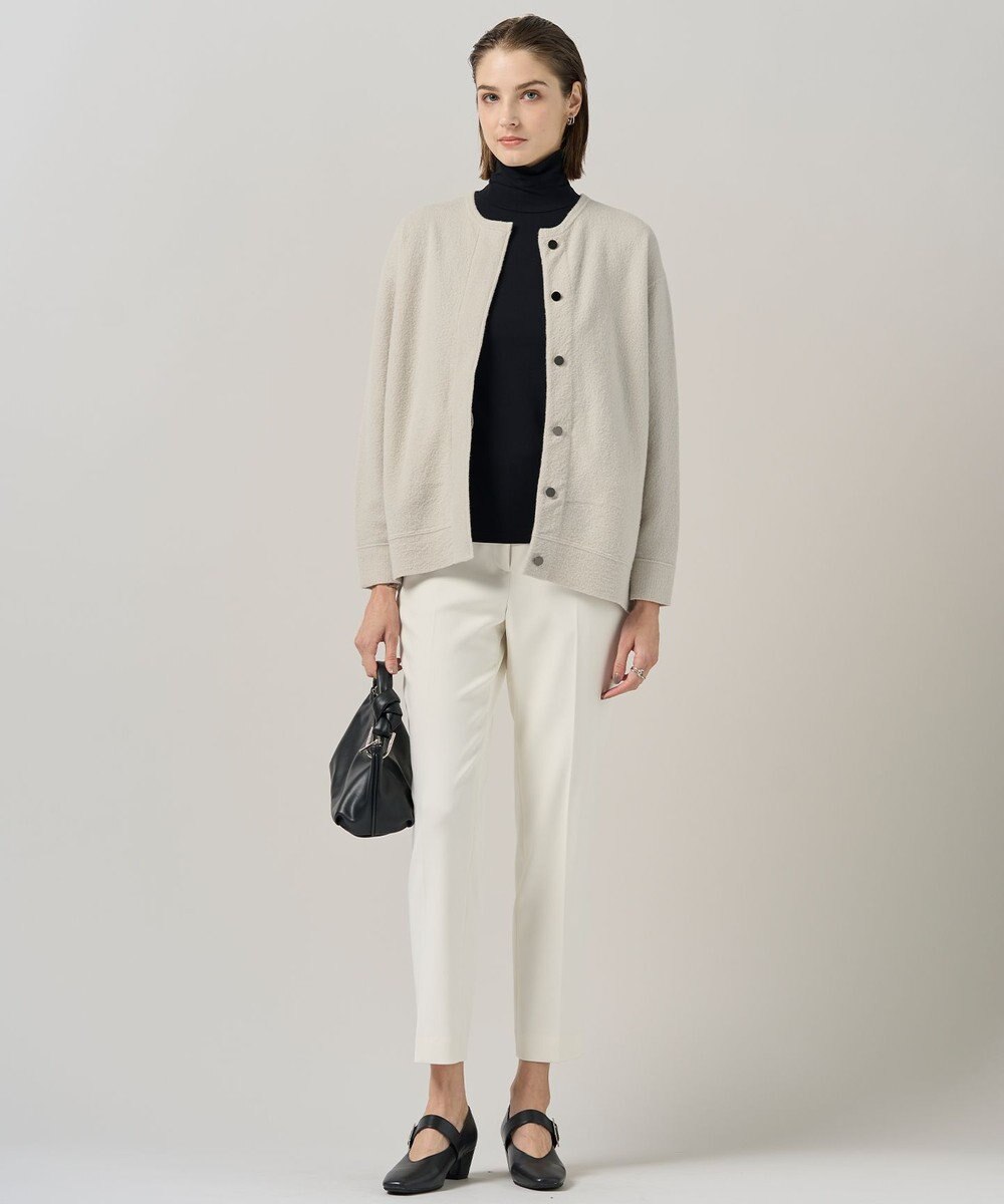 ICB ミルドウール ニットブルゾン 