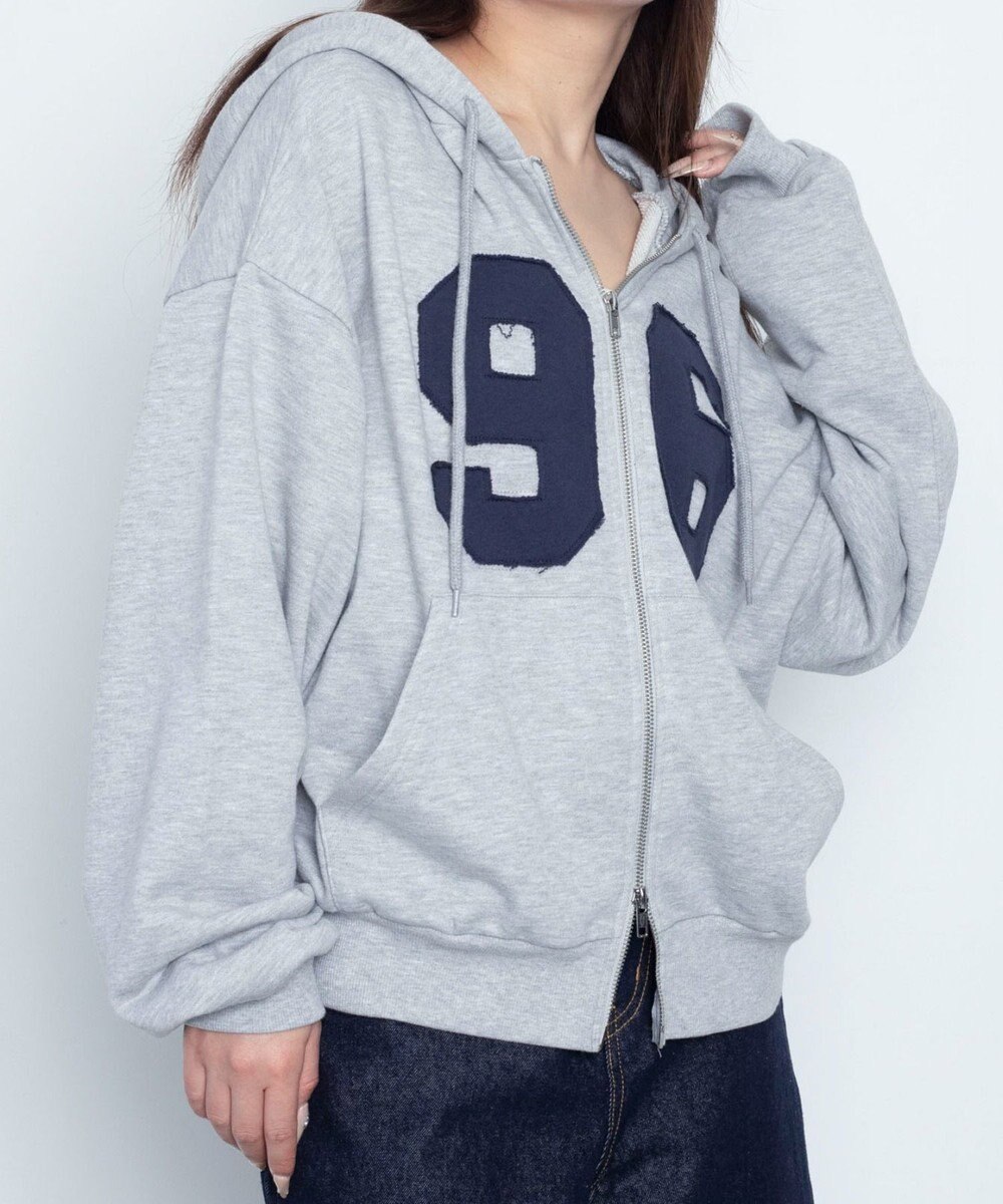 WEGO グラフィックZIPパーカー 