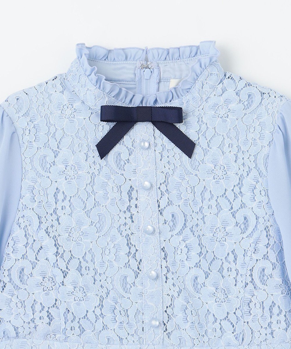 組曲 KIDS 【150-170㎝】レースシフォン ワンピース 