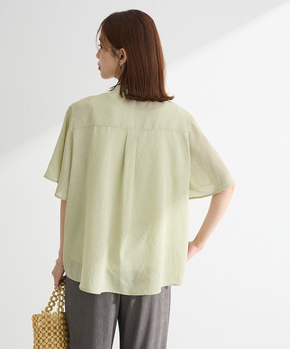 Green Parks ＳＥＴ２点マジョリカシャーリングブラウス＋タンク 