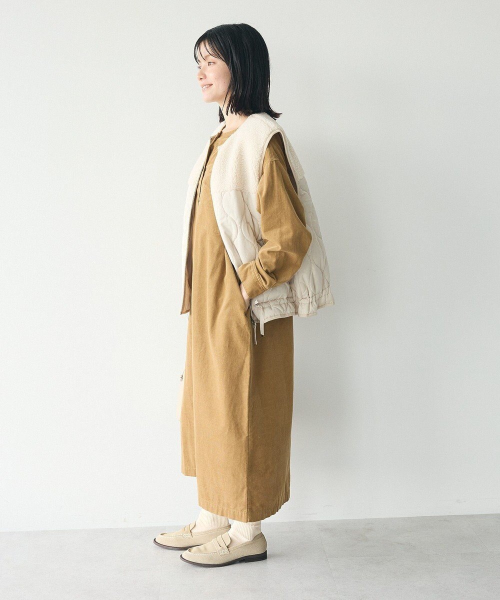 CRAFT STANDARD BOUTIQUE コーデュロイシャツワンピース 