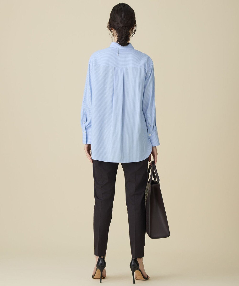 自由区 L ドレープブロード シャツブラウス 