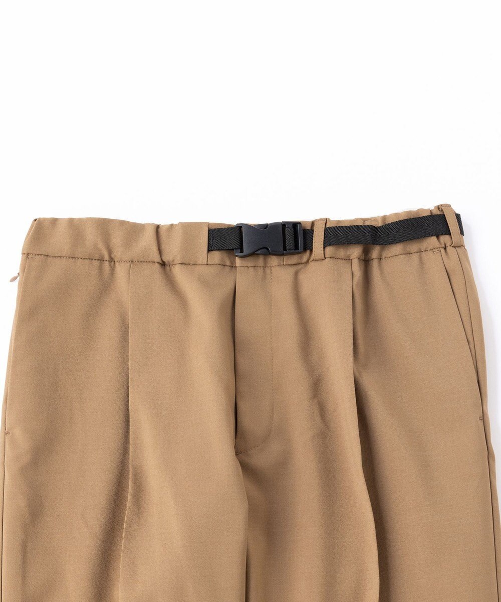 UNFILO MENS ウールライク テーパードパンツ 