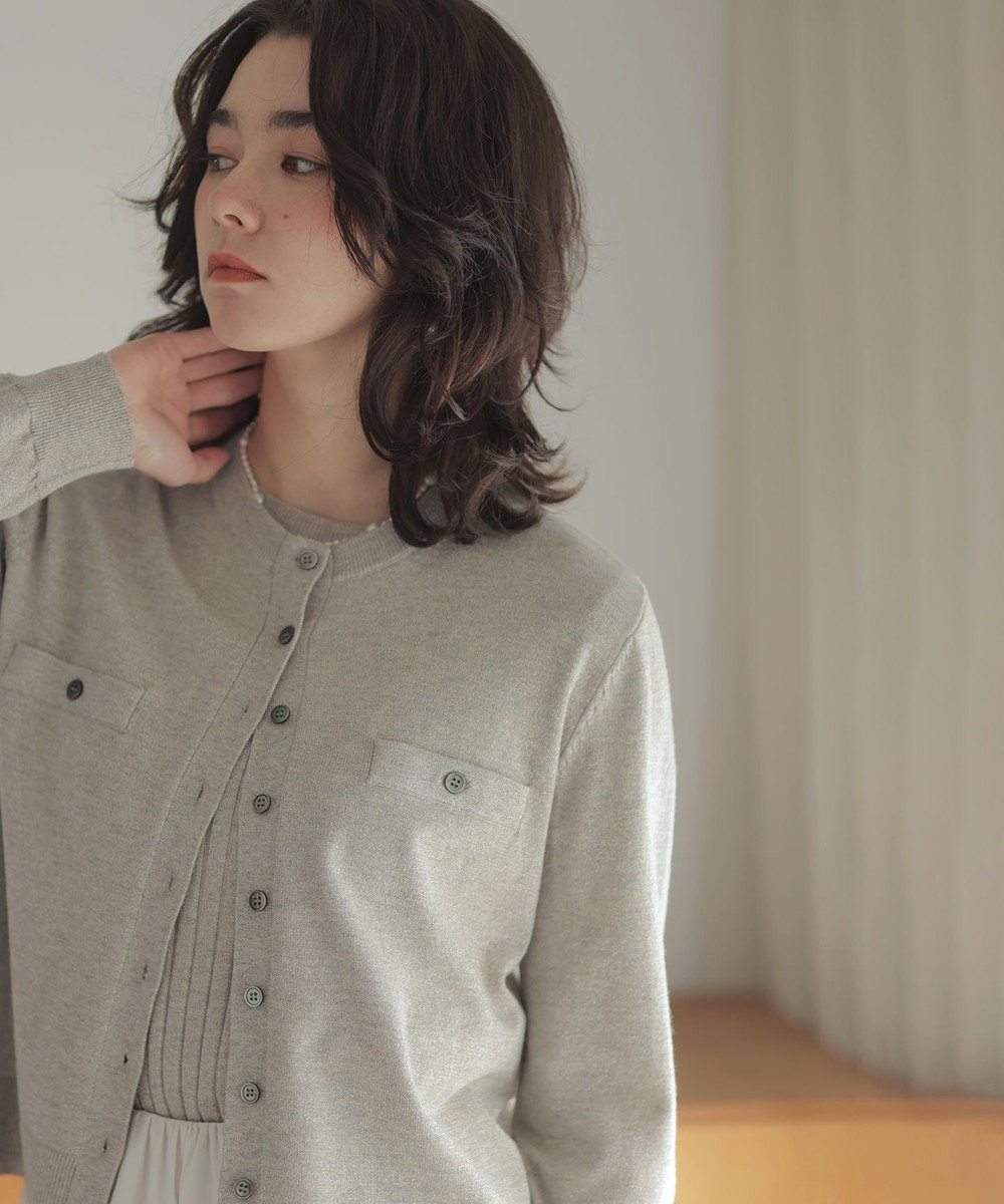 組曲 S 【ご好評につき追加販売 / 新色追加】ラメアンサンブル ニット 