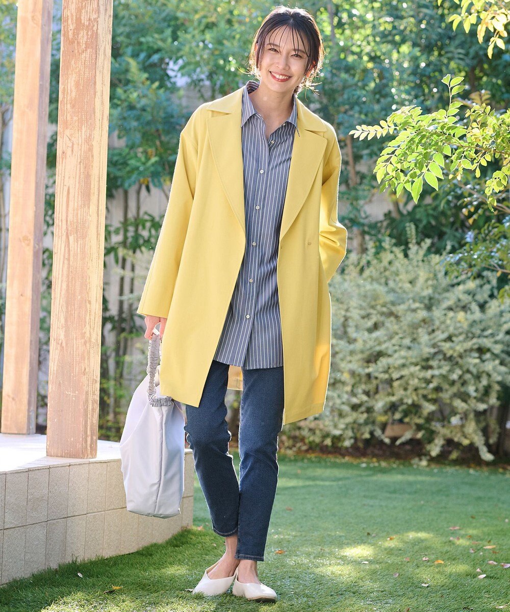 ANY L 【美脚見え/お腹周りスッキリ】スタイルアップスキニー 