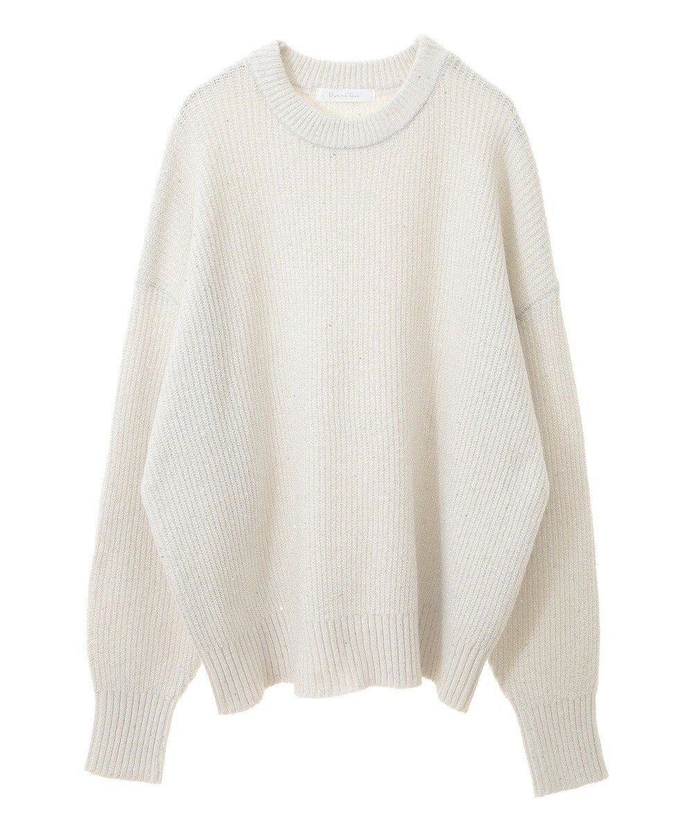 Green Parks ・Ｐｅｔｉｔ　Ｆｌｅｕｒ　ラメ＆スパンコールニット 