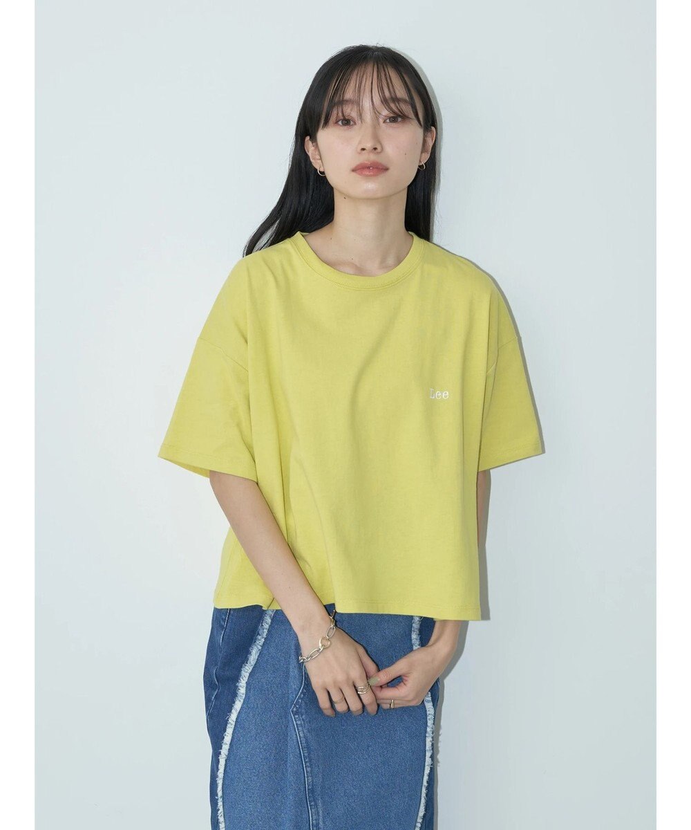 earth music&ecology Ｌｅｅ×ｅ．ｍ．ａ．ｅ　ＢＡＣＫ　ＰＲＩＮＴ　ＴＥＥ 