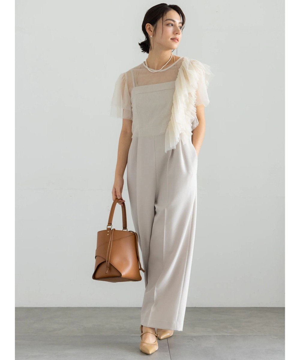 Te chichi 【セレモニーアイテム】チュールフリルレイヤードボレロ 