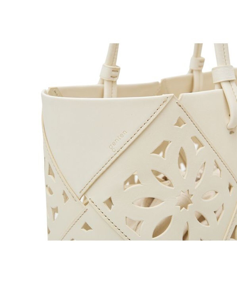 genten サスカットバスケット手提げバッグ＜LL＞ 