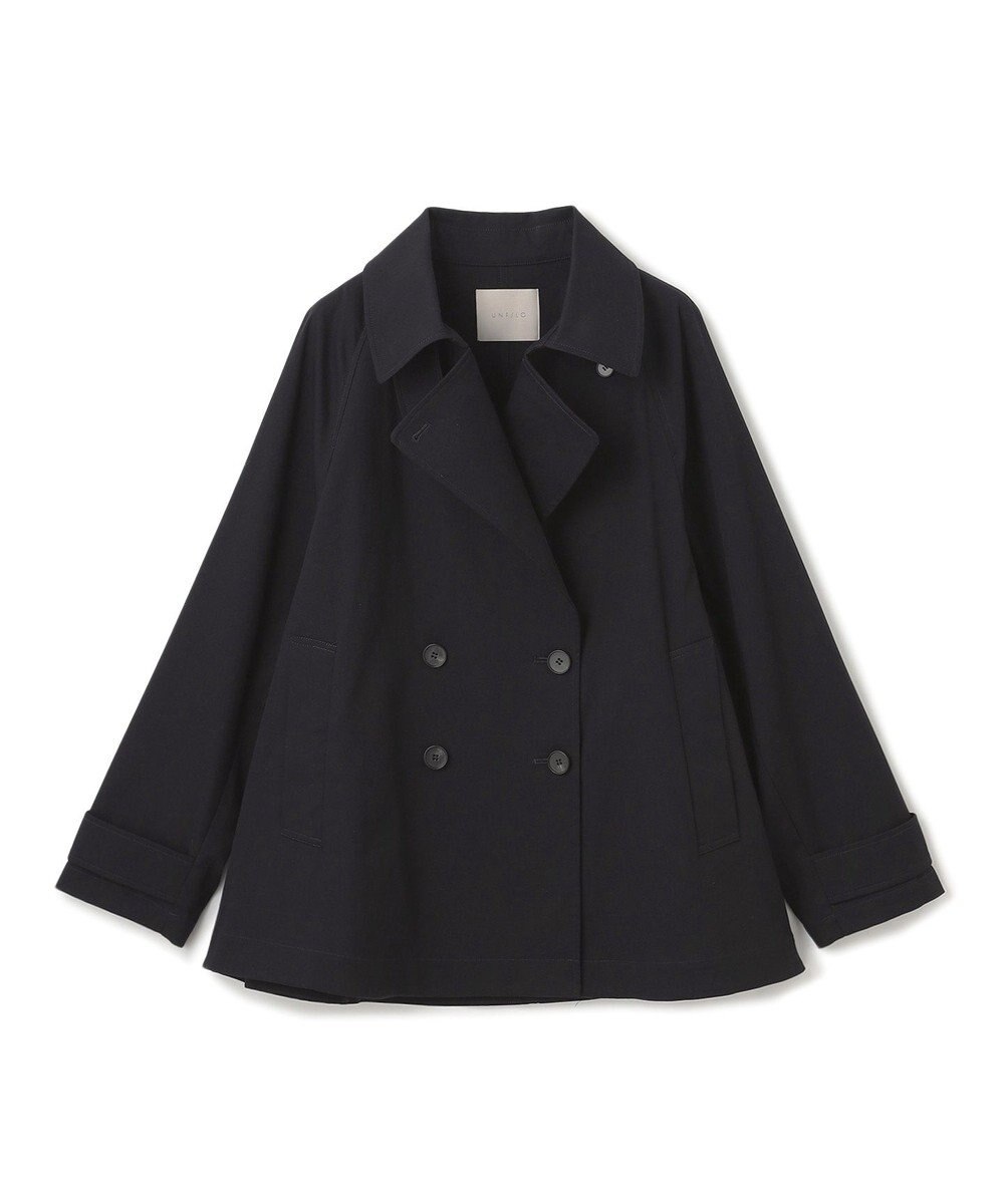 UNFILO ショート トレンチコート 