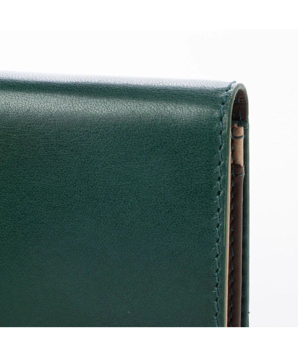 UNBILLION perche 牛革カラーコンビカードケース 