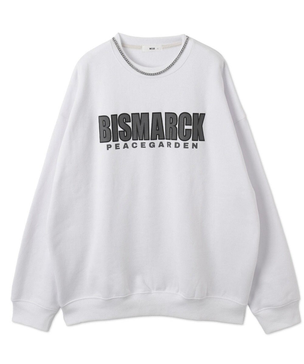 WEGO 【２点SET】アクセ付きグラフィックプルオーバー 