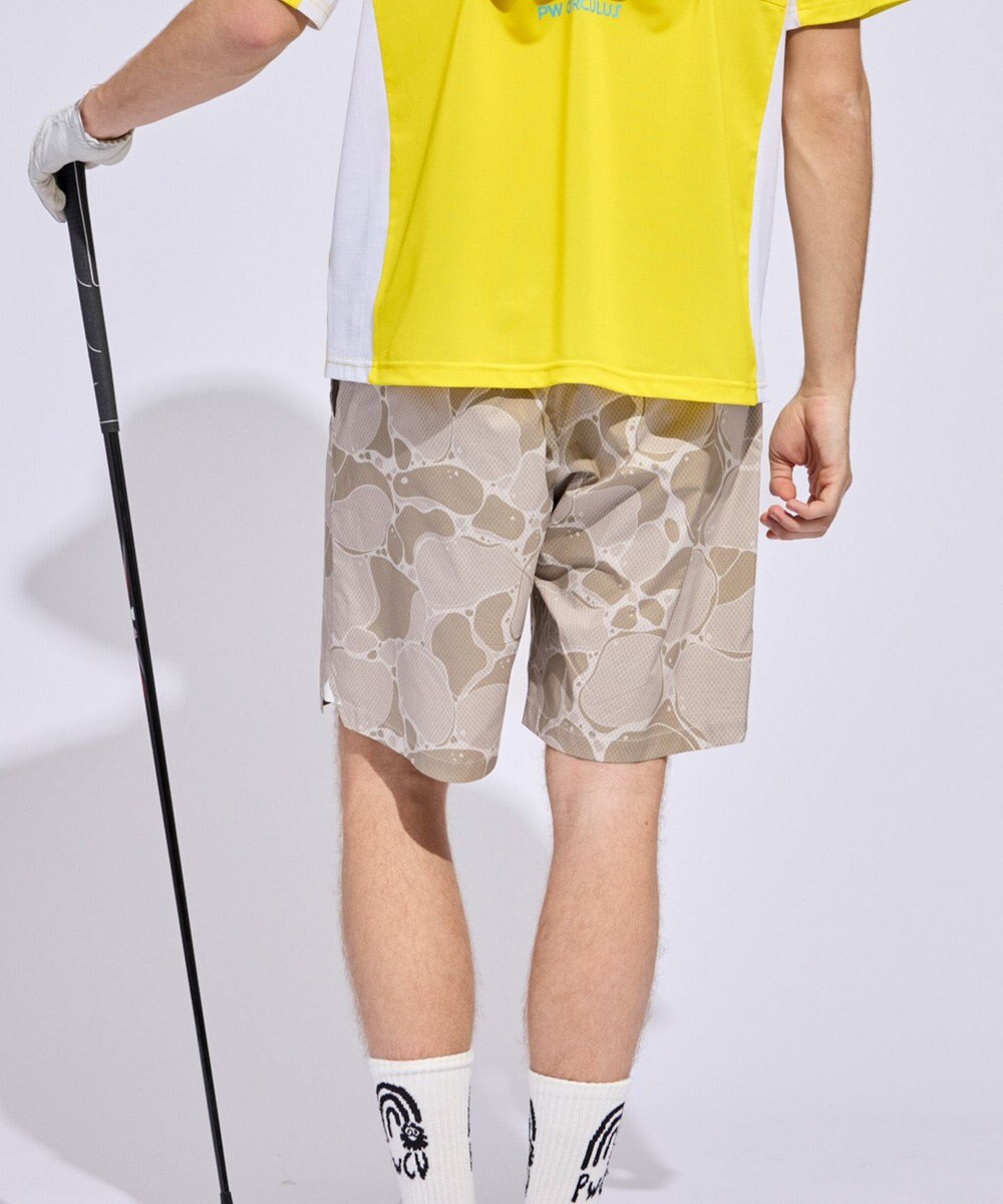 PW CIRCULUS 【MEN】WATER SURFACE プリントショーツ ゴルフ 