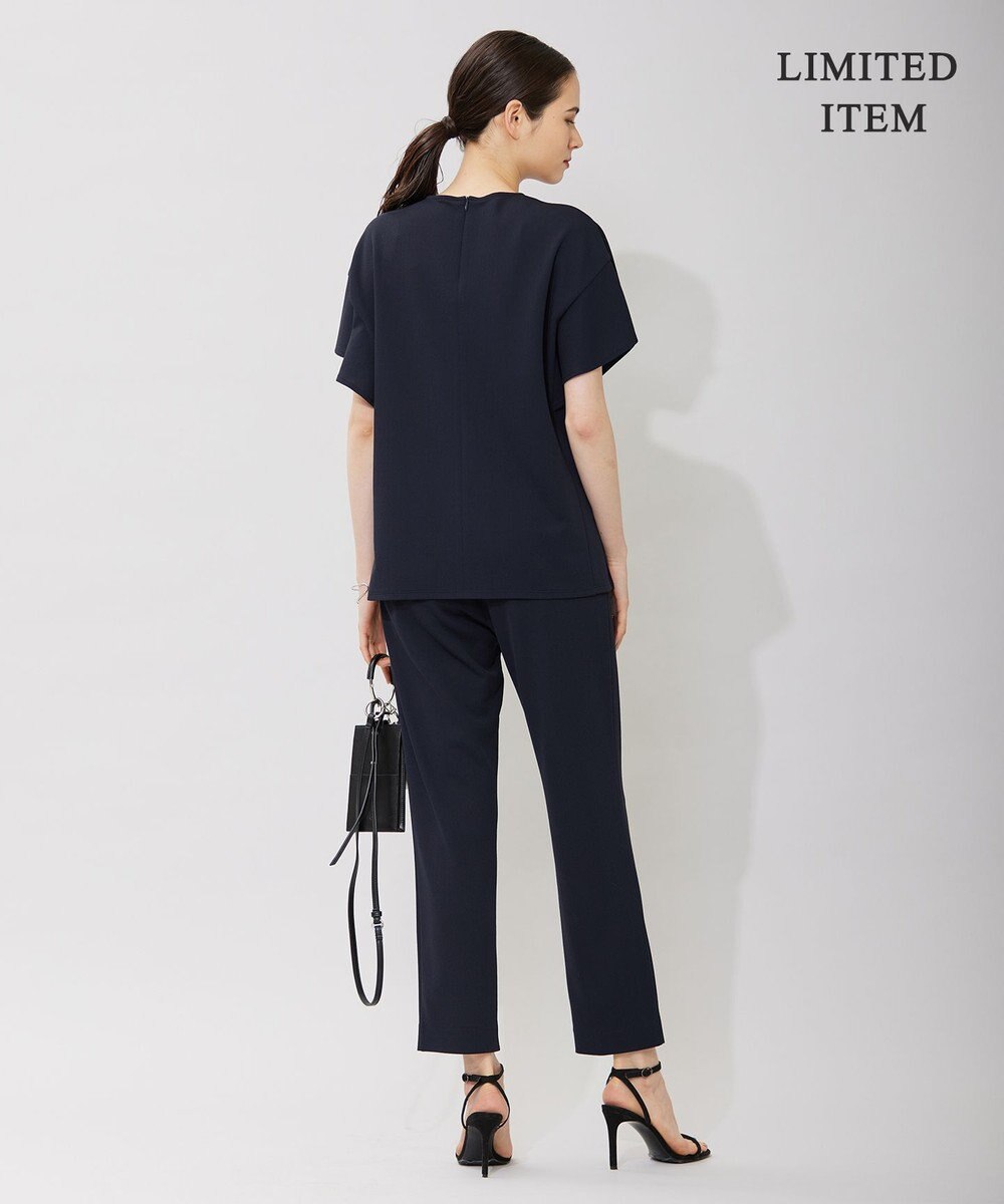 ICB 【WEB限定・洗える】ストレッチアムンゼン セミワイドパンツ 