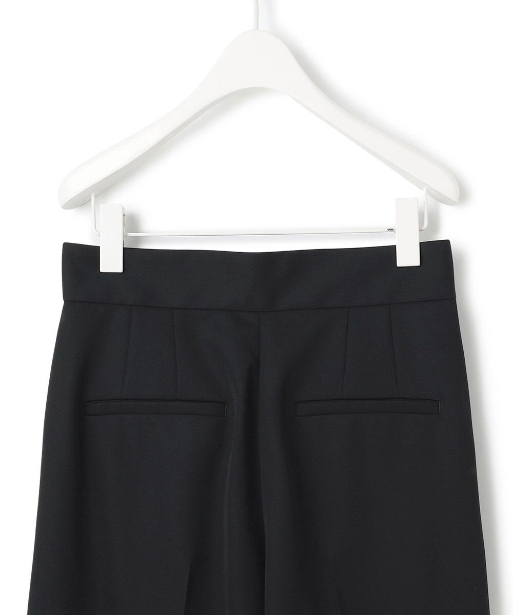 ICB 【洗える】シルフィルダブルクロス ワイドパンツ 