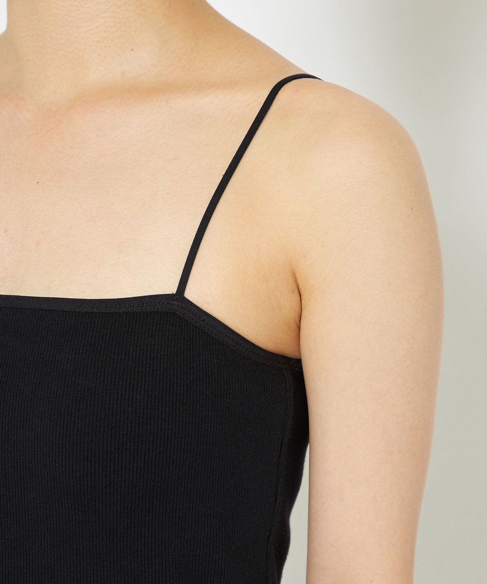 uncrave リブ キャミソール(カップ付き) 