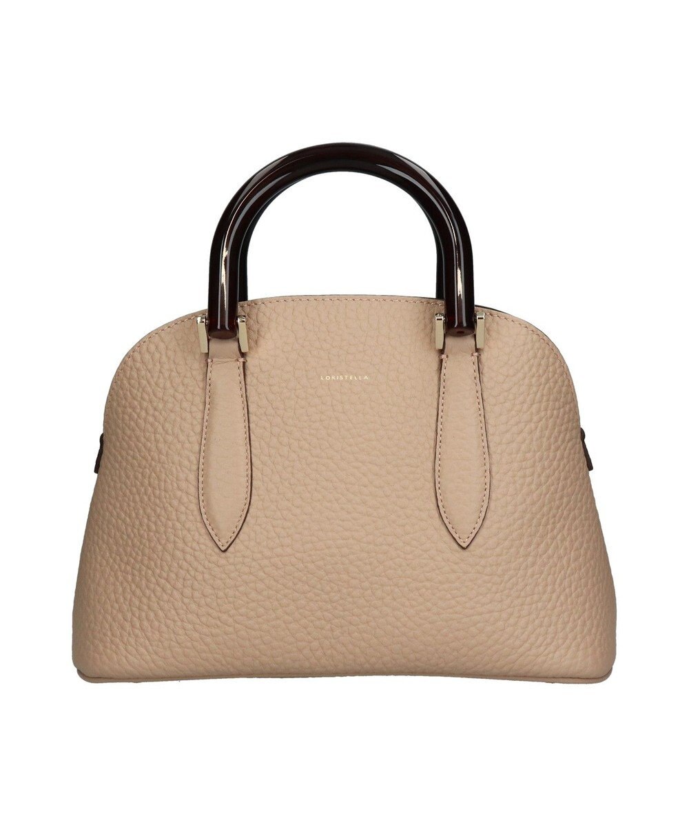 INTER-CHAUSSURES 【LORISTELLA】シュリンクレザーハンドバッグ 