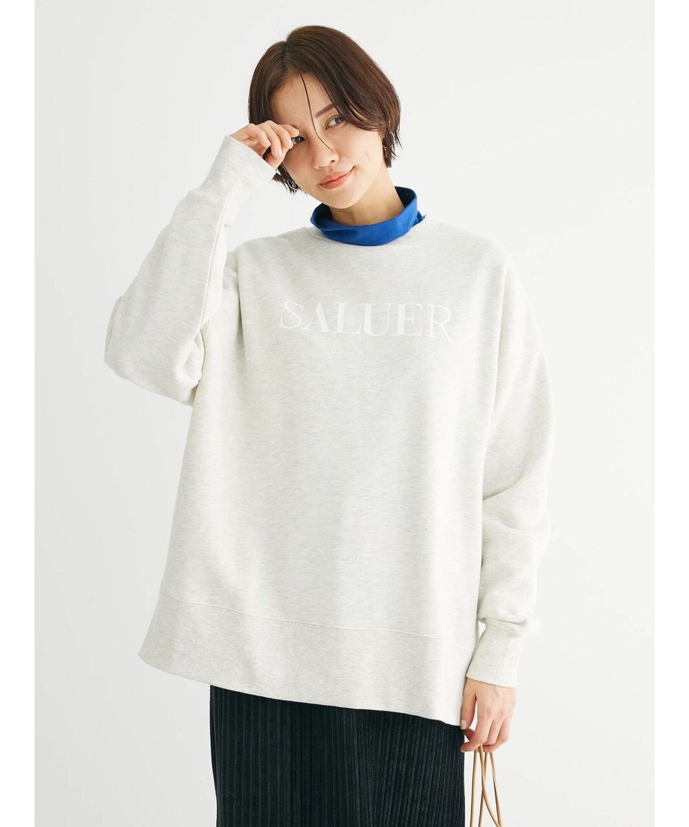 Green Parks 裏起毛ロゴプルオーバー 