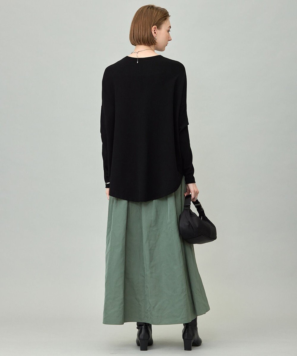 ICB 【洗える】ヴィスコースワイド プルオーバー 