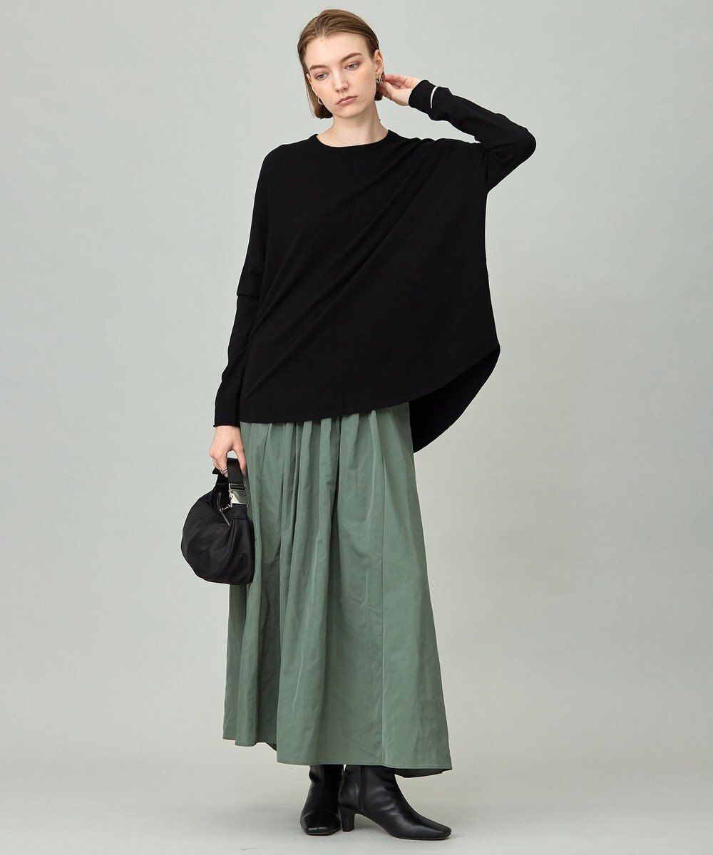 ICB 【洗える】ヴィスコースワイド プルオーバー 