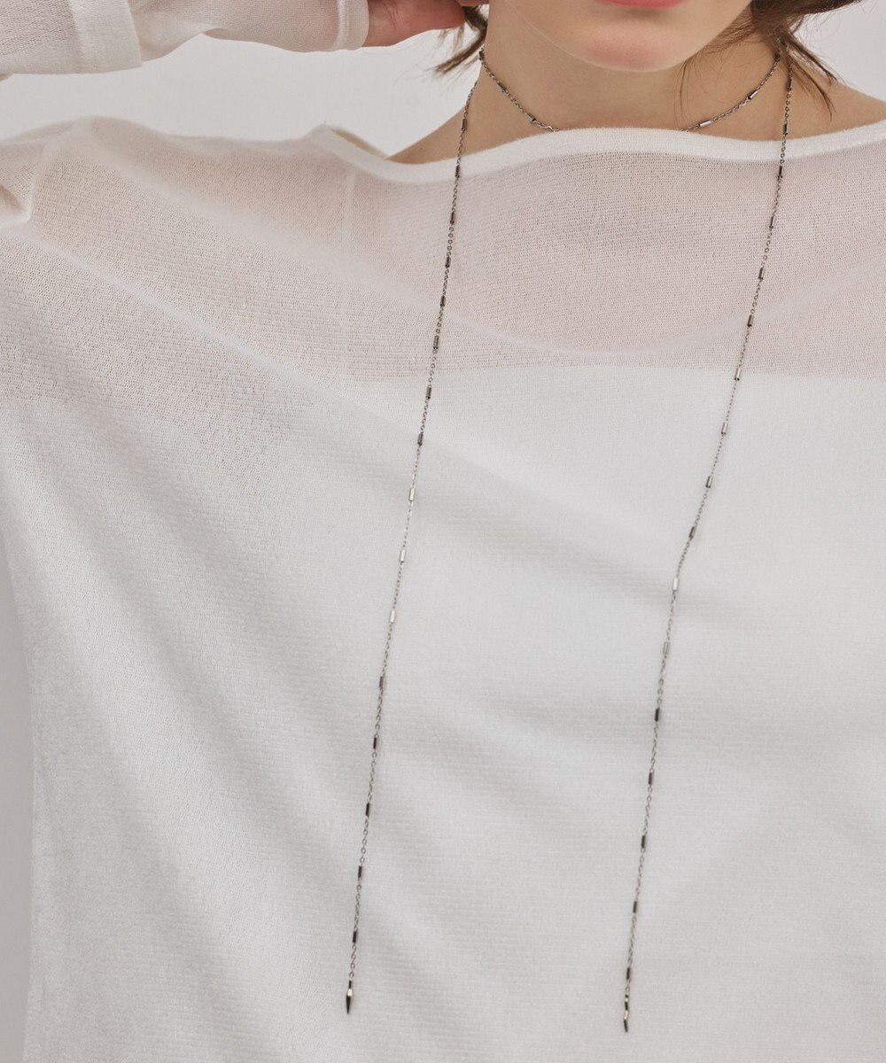 GRACE CONTINENTAL SOAC Drop Roll Necklace 