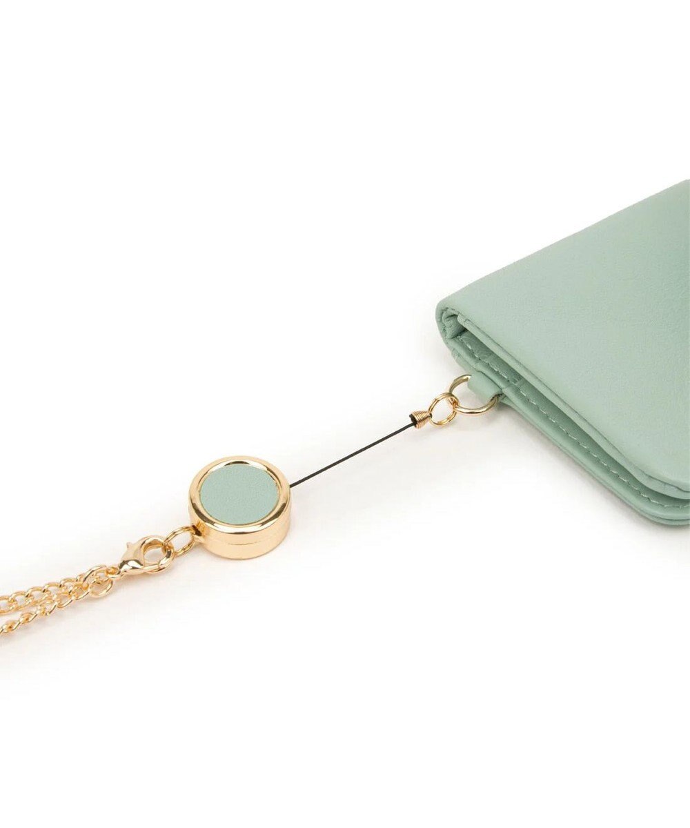 LANVIN en Bleu ペアル 2面パスケース 