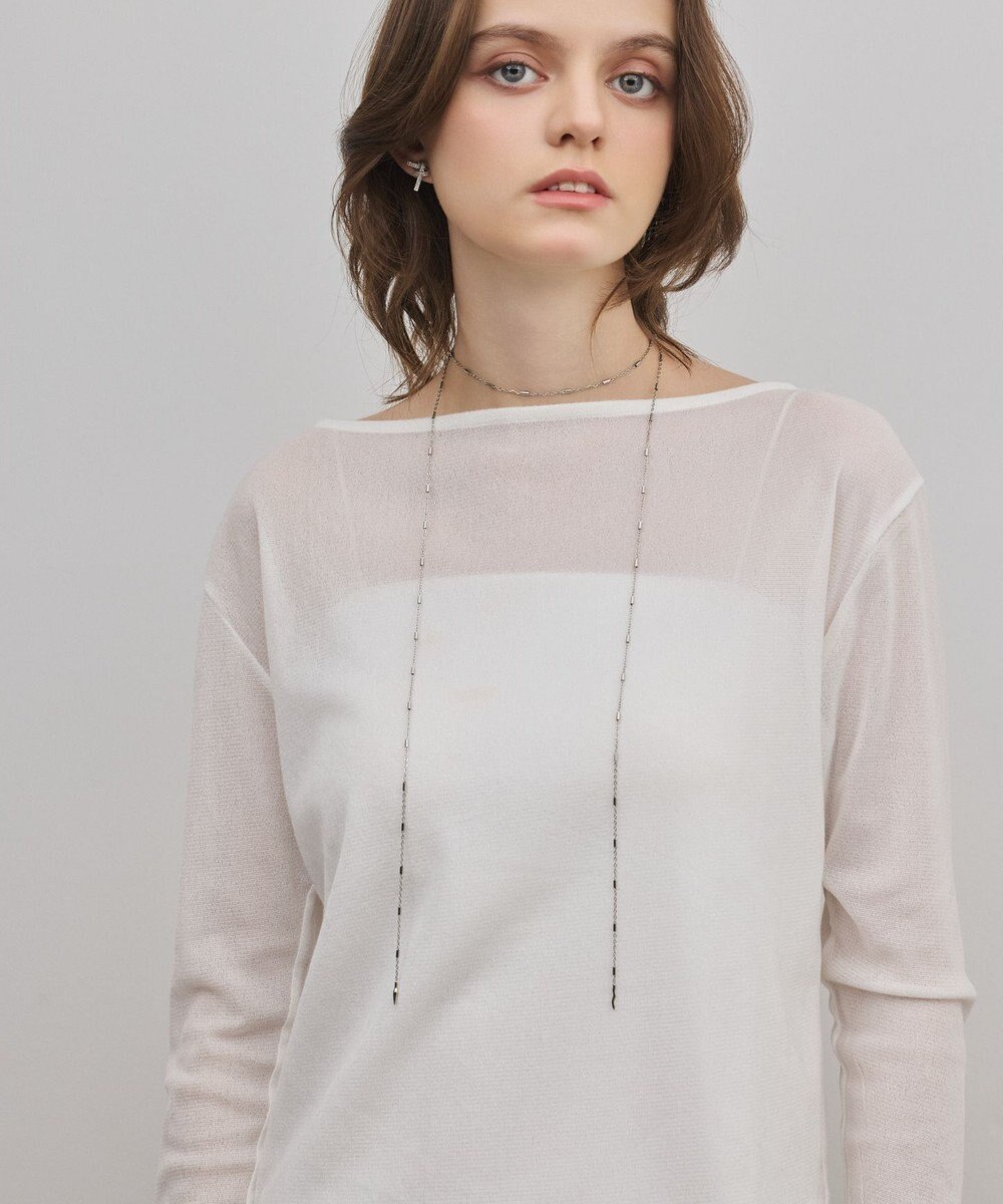 GRACE CONTINENTAL SOAC Drop Roll Necklace 