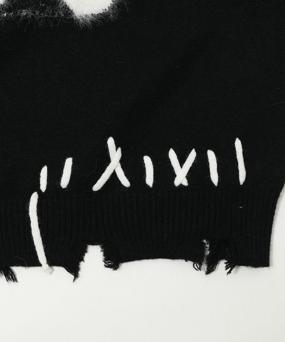 WEGO バタフライダメージニット 