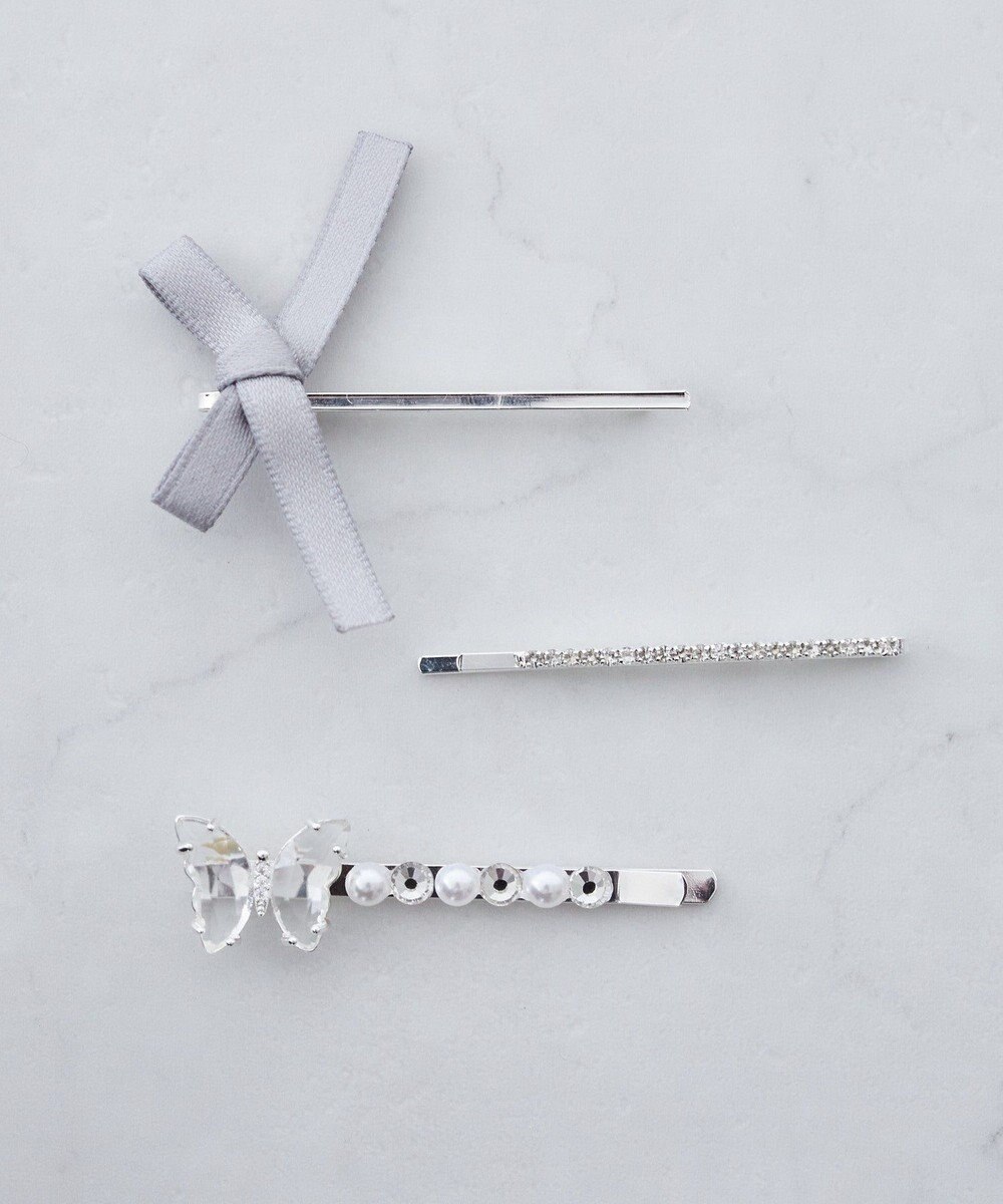 Maison de FLEUR パピヨン3SETピン 