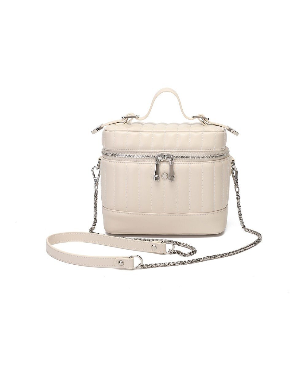 style code 【MERCURYDUO/マーキュリーデュオ】ストライプキルティング　バニティミニショルダーバッグ 