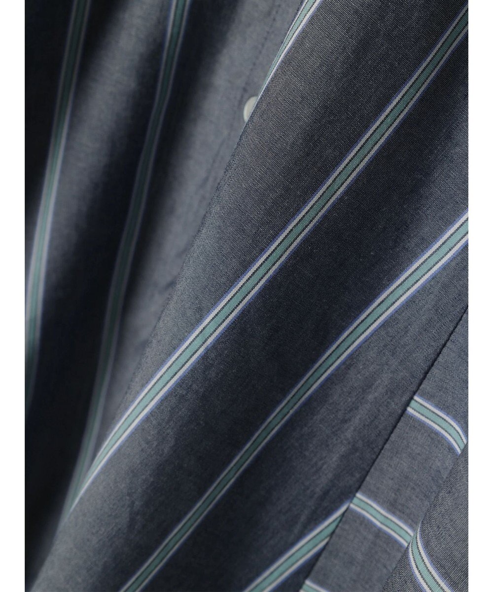 AMERICAN HOLIC 接触冷感フレンチスリーブ切り替えフレアブラウス 