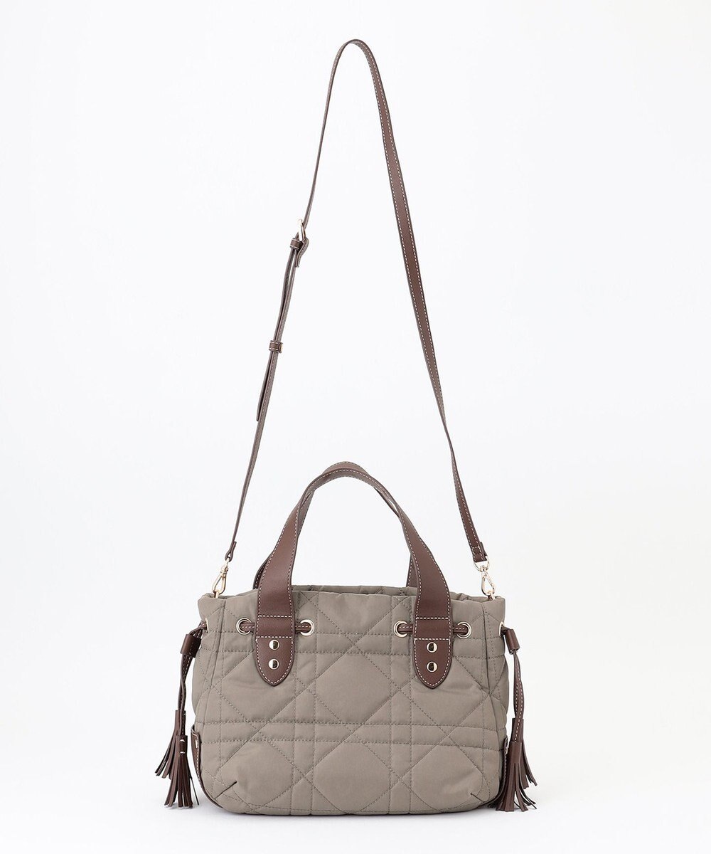 LA BAGAGERIE グリッドキルティングトート 