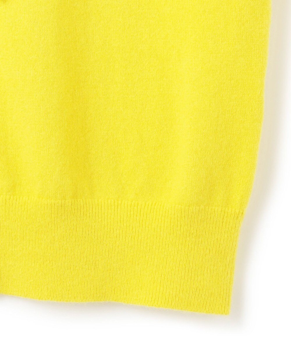 23区 L 【見上愛さん着用/洗える】ピュアカシミヤ ジップアップ ニット パーカー 