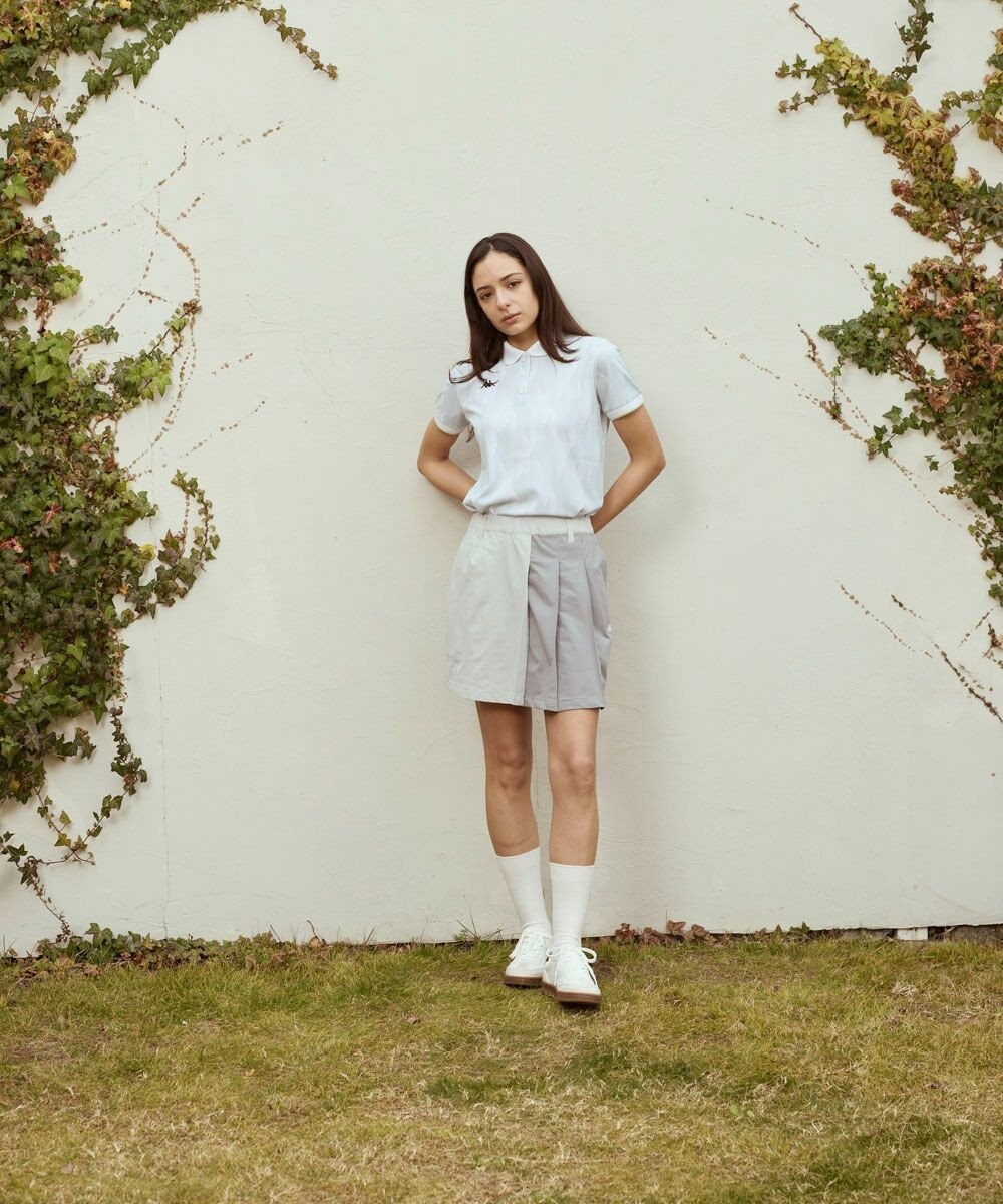 FILA GOLF／marie claire 【Kappa】ハーフプリーツスカート 