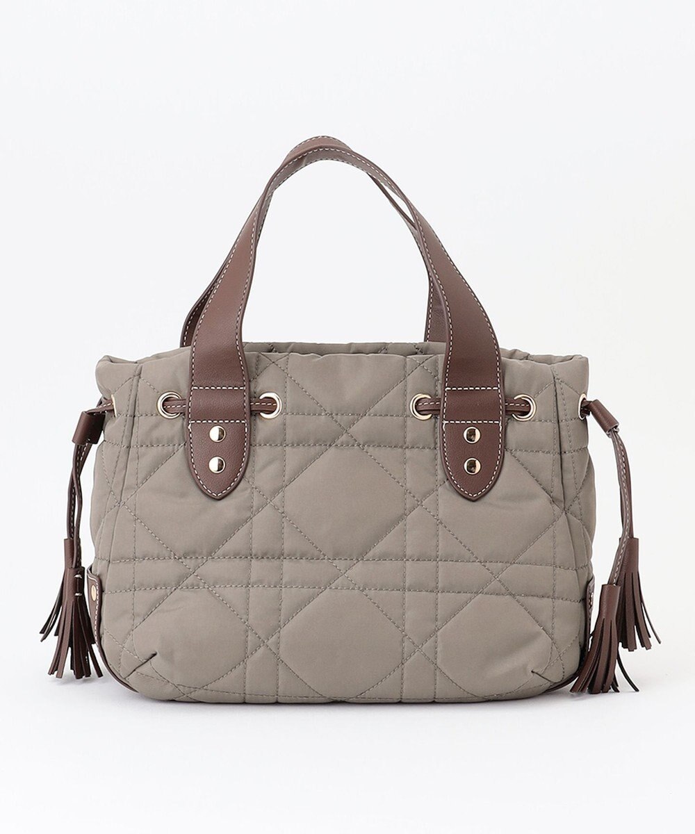 LA BAGAGERIE グリッドキルティングトート 